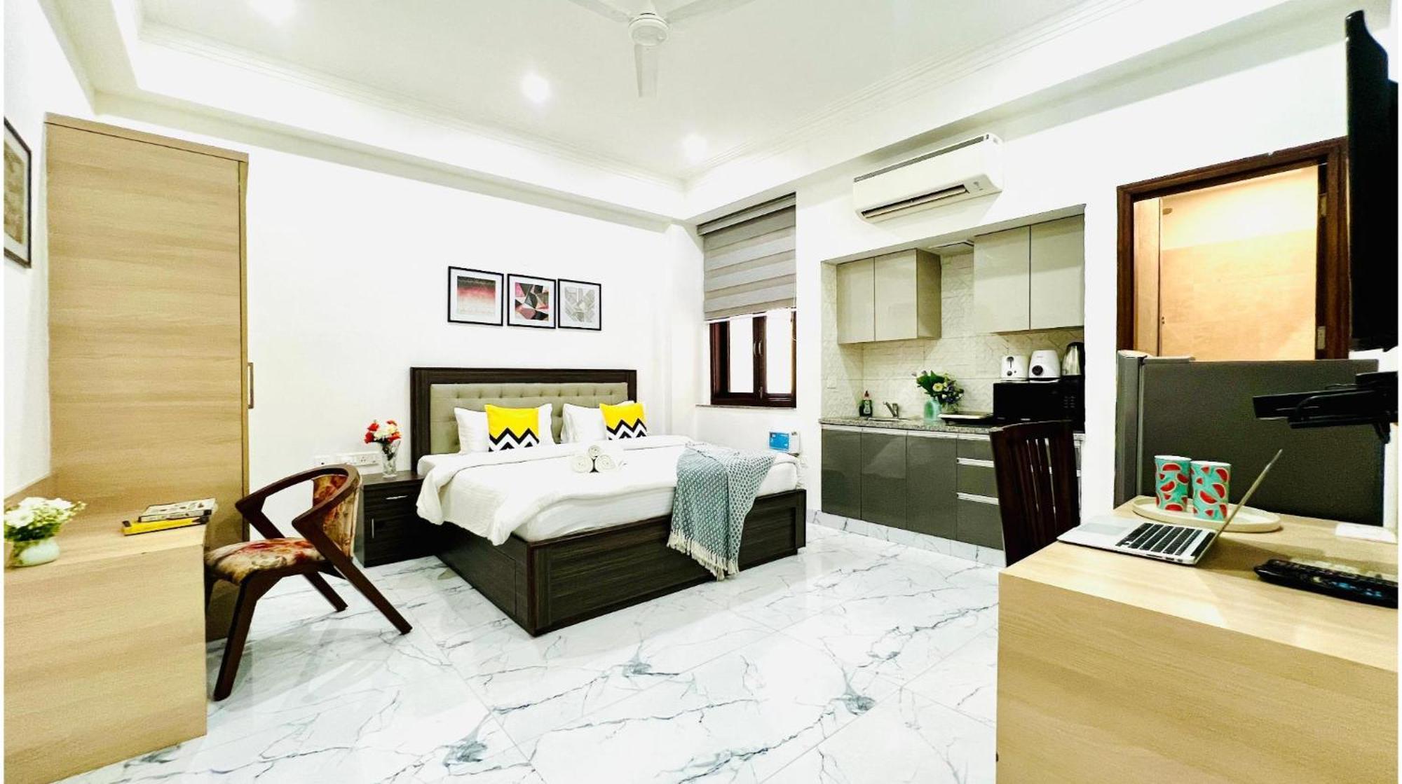Olive Service Apartments - Golf Course Road Gurgaon Exterior photo